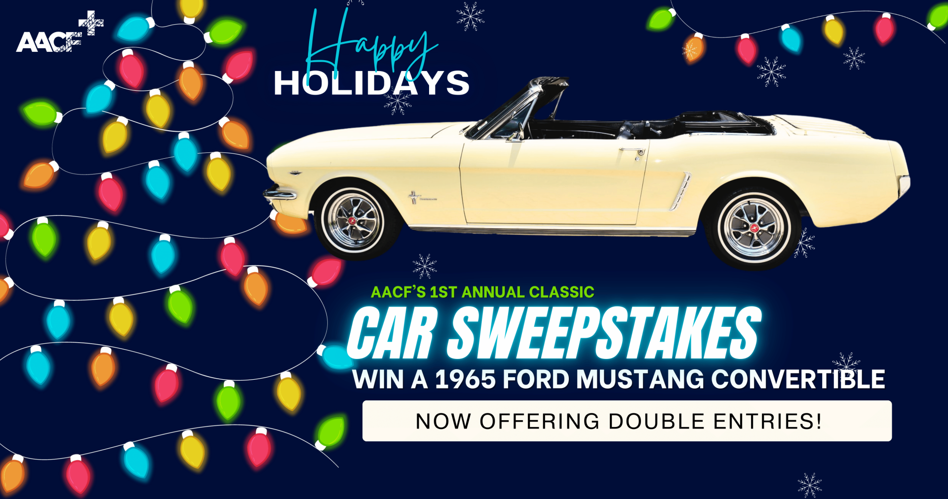 Win a 1965 Classic Mustang Converable